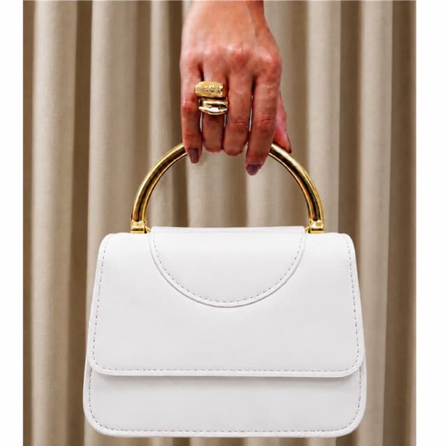 Bolsa de Mão e Transversal Mini Clutch Festa Casamento Sofisticada