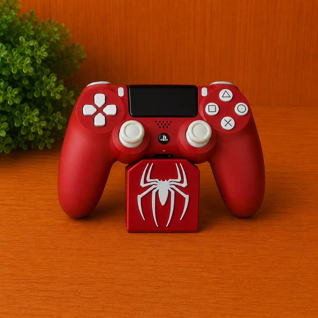Suporte para Controle PS4 e PS5 Homem-Aranha 3D | Setup