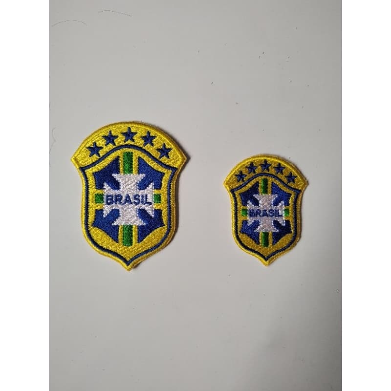 PATCH BORDADO TERMOCOLANTE-ESCUDO-PAÍS-BRASIL 2