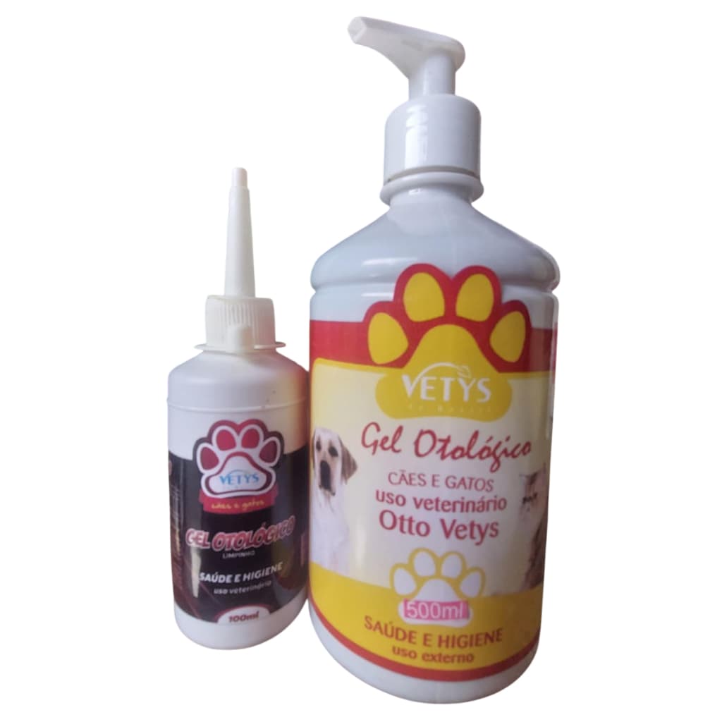 Gel Otológico Vetys do Brasil Cães e Gatos Banho e Tosa