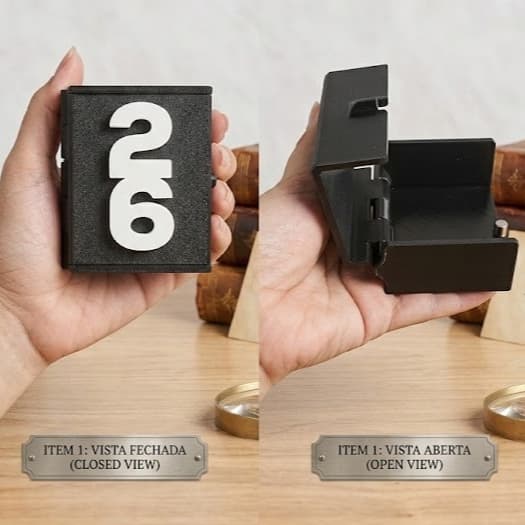 Caixa porta Cartinhas organizadora |Protetor De Cards E Figurinhas |Com Ímã | Copa do mundo 2026