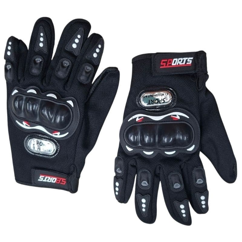 Luva Sports Motociclista Motoboy Moto Bike Bicicleta Skate Esportes Radicais Inverno Frio Chuva Par