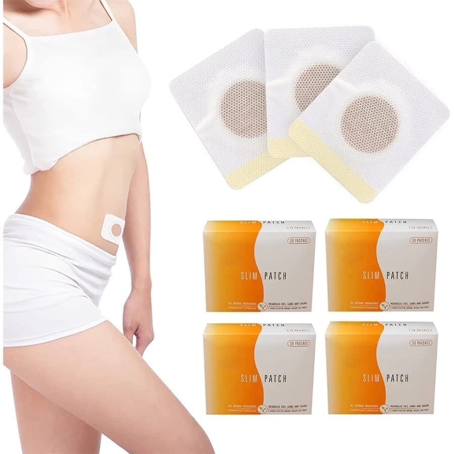Adesivo Slim Patch De Umbigo Natural 10 Days - OFERTA