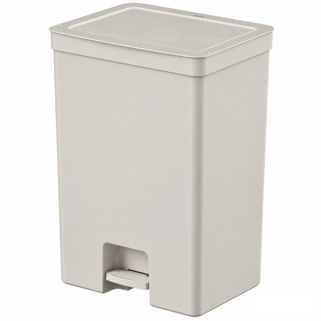Lixeira Com Pedal 50 Litros Multiuso Grande Resistente Para Casa