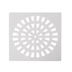 Grelha Ralo ( PLASTICO QUADRADO )15x15 De Plastico Branco
