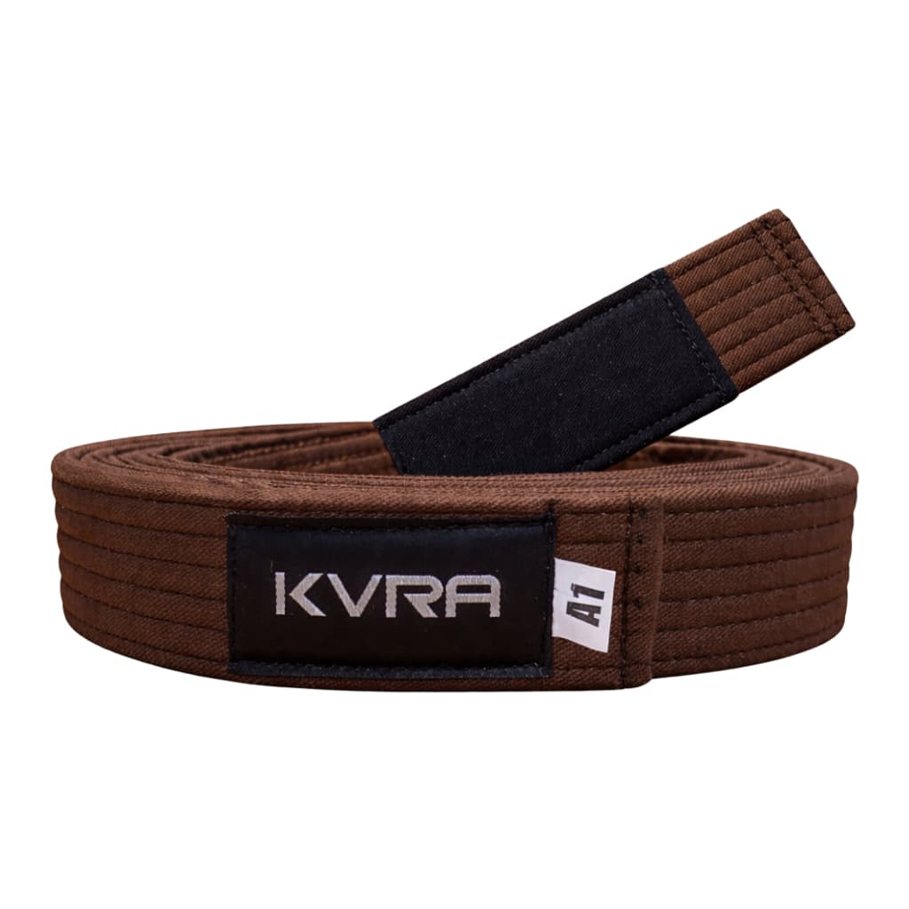 Faixa Jiu-jitsu Adulto KVRA Marrom