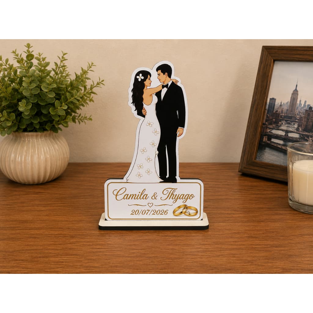 Kit 30 Centro De Mesa Casamento Noivado Lembrançinha mdf