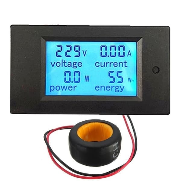 Medidor De Energia Digital 80 a 260 Vca 100 amperes