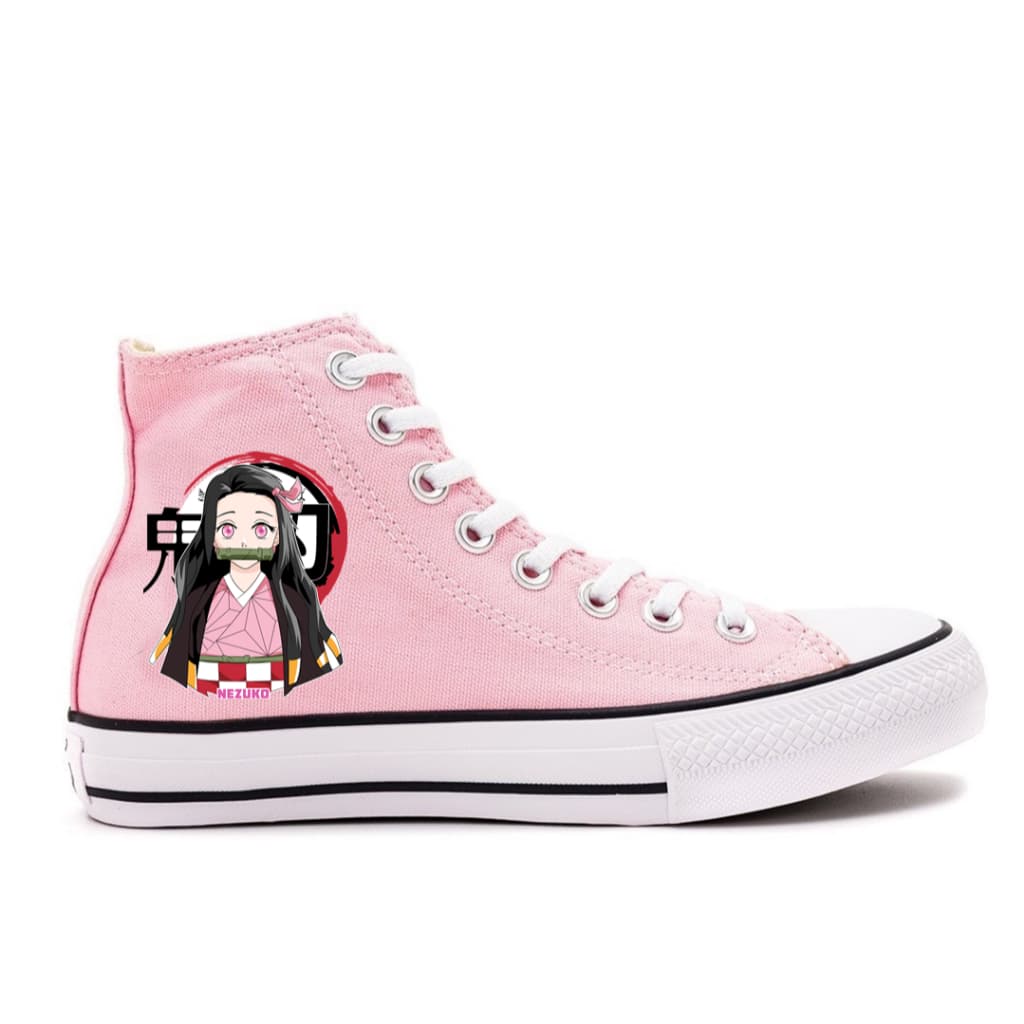 Tênis personalizado Cano Alto Nezuko Komado Unissex
