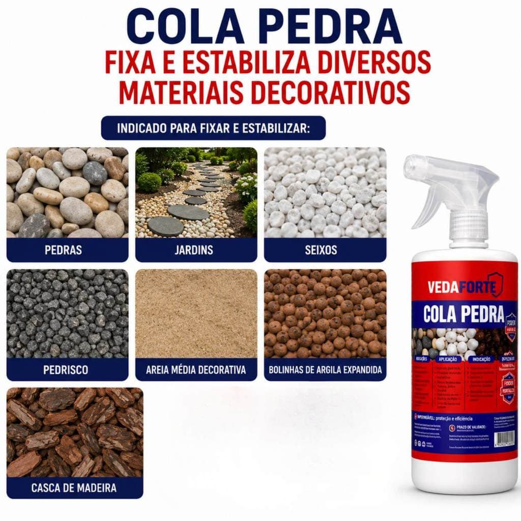Cola Pedra Líquido Ultrabond 120ml ou 250ml Fixador Para Pedras Decorativas