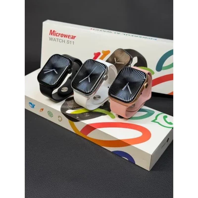 Smartwatch Microwear S11 Serie11 47mm Amoled Nfc Gps WhatsApp