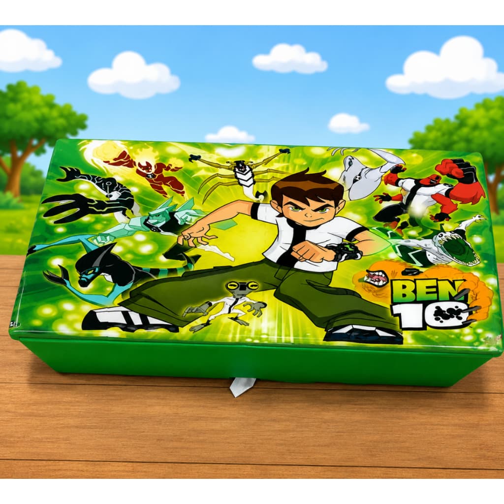 Puff Baú BEM 10 Infantil 90x45x45cm Organizador Decorativo Guarda Brinquedos Quarto
