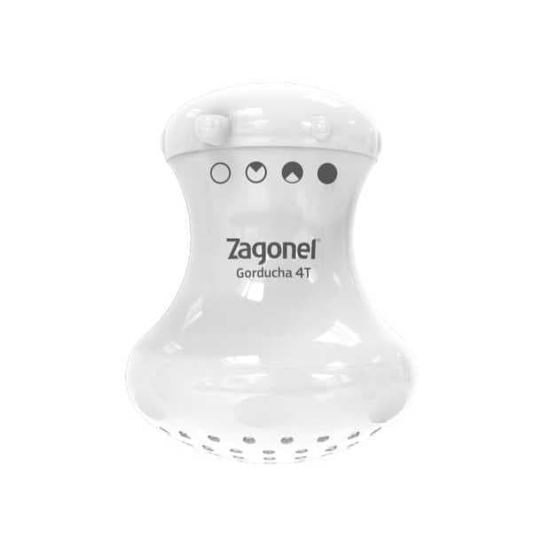 Chuveiro Elétrico Zagonel Ducha Gorducha 4 Temperatura (5450W) 127V