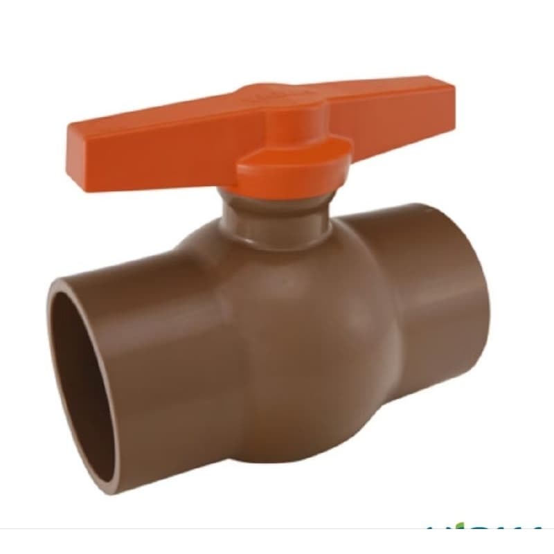 Registro de Esfera Soldável PVC Marrom Víqua 60mm (2") Original