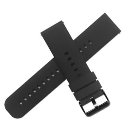 Pulseira Silicone Universal 20mm e 22mm Smartwatch Engate Rápido (Samsung, Garmin, Amazfit, Huawei)