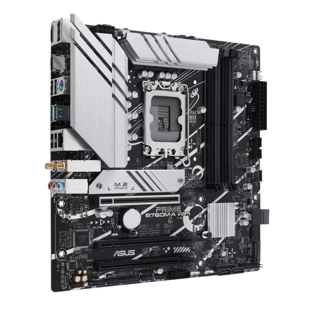 Placa Mãe B760M-A Wifi Asus Prime - DDR5 até 192GB / LGA 1700 / Intel B760 / M-ATX