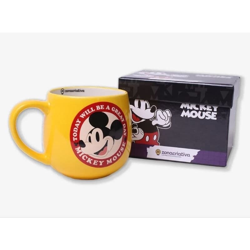 Caneca Mickey Mouse redonda Zona Criativa
