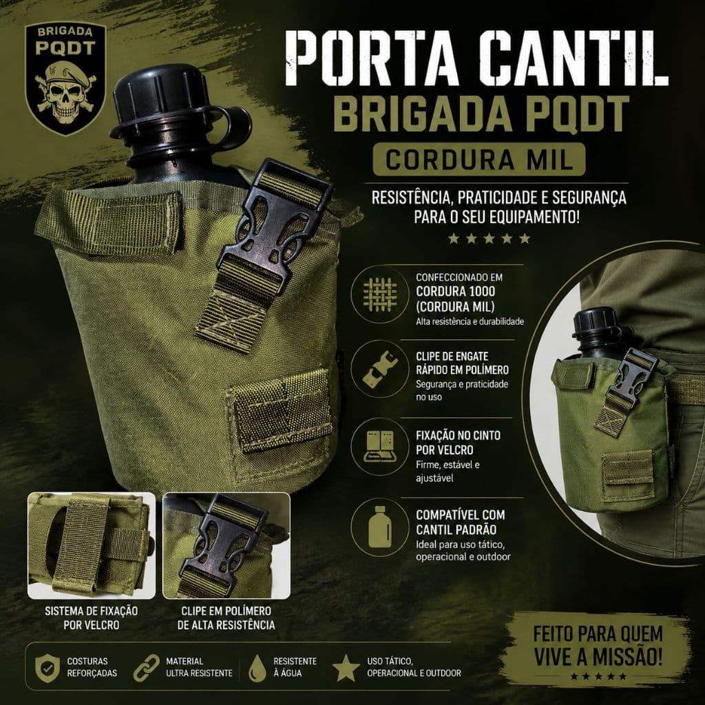 Porta Cantil Brigada PQDT