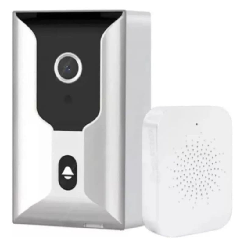 Campainha Inteligente Com Video Wifi Sem Fio Câmera Altomex X18 Visão Noturna
