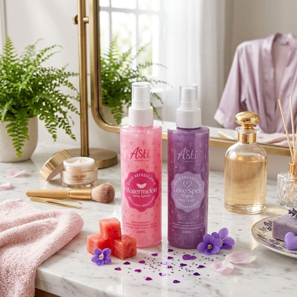 Body Splash Asti Cosméticos Perfumado 200ml