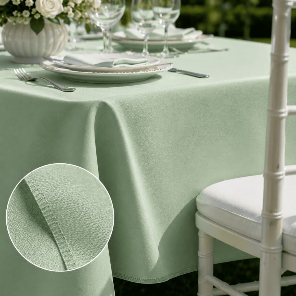 Kit 20 Toalhas  1,50m X 1,50m Oxford Festa Buffet Decoração Acabamento Em Overloque