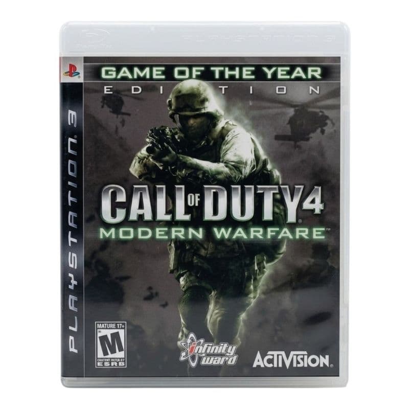 Jogo Call Of Duty 4 Modern Warfare PS3 Original Midia Fisica Cod 4