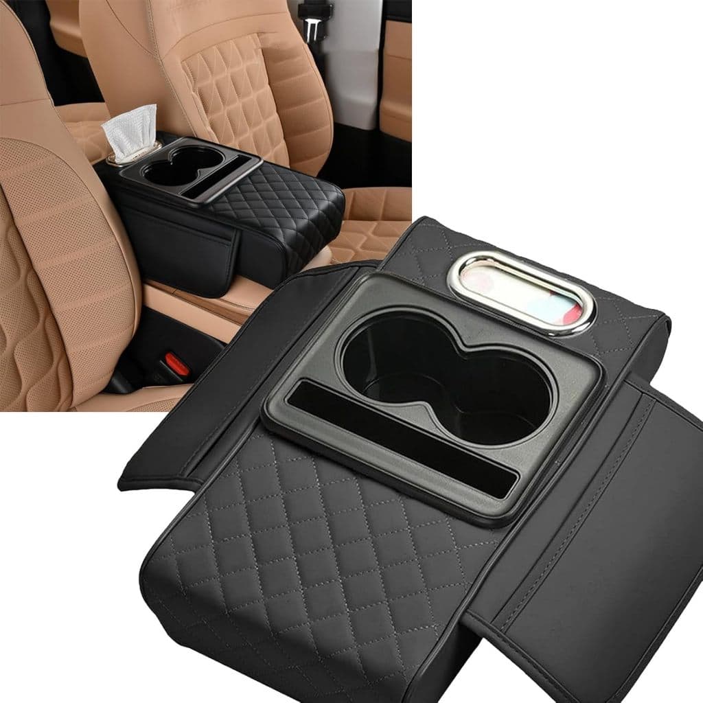 Almofada Apoio de Braço para Console Central Automotivo Multifuncional Modelo Genérico