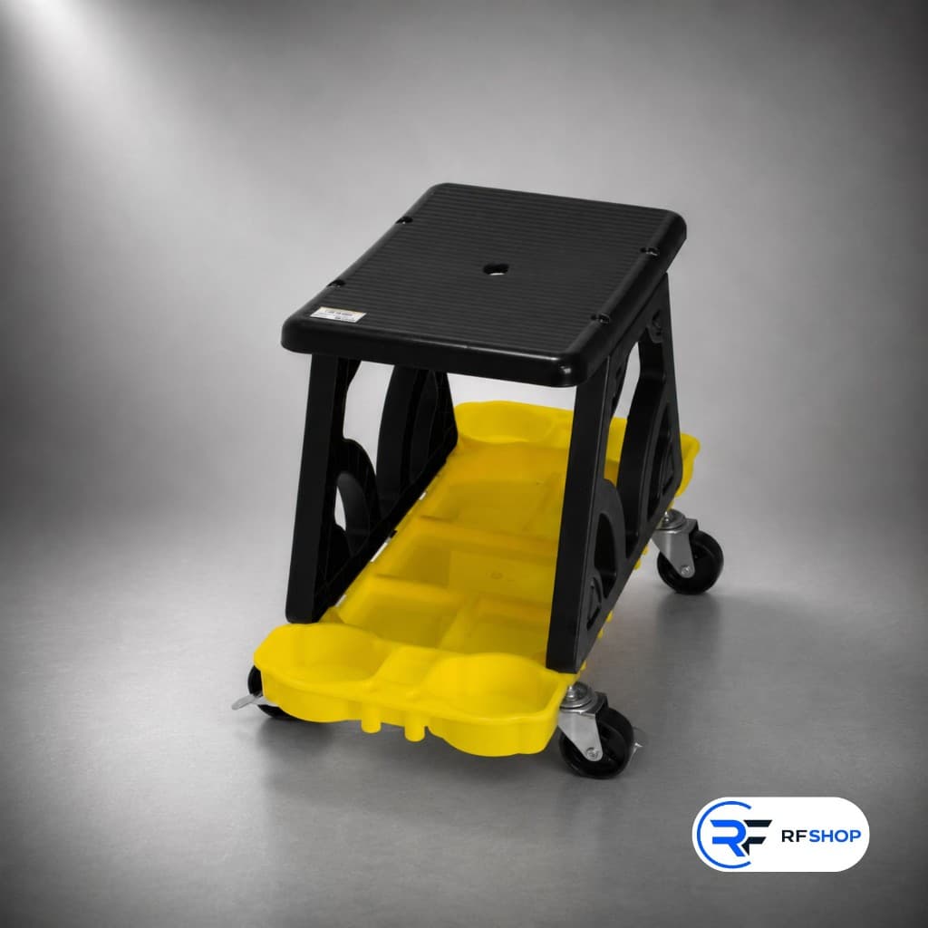 Banqueta Detailer Estética Automotiva Conforto Para o Dia a Dia