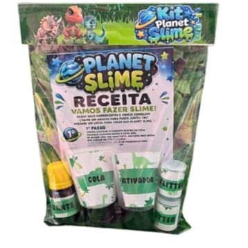 Kit Slime Infantil Menino Faça Sua Slime Homem Aranha Carros Dinossauro