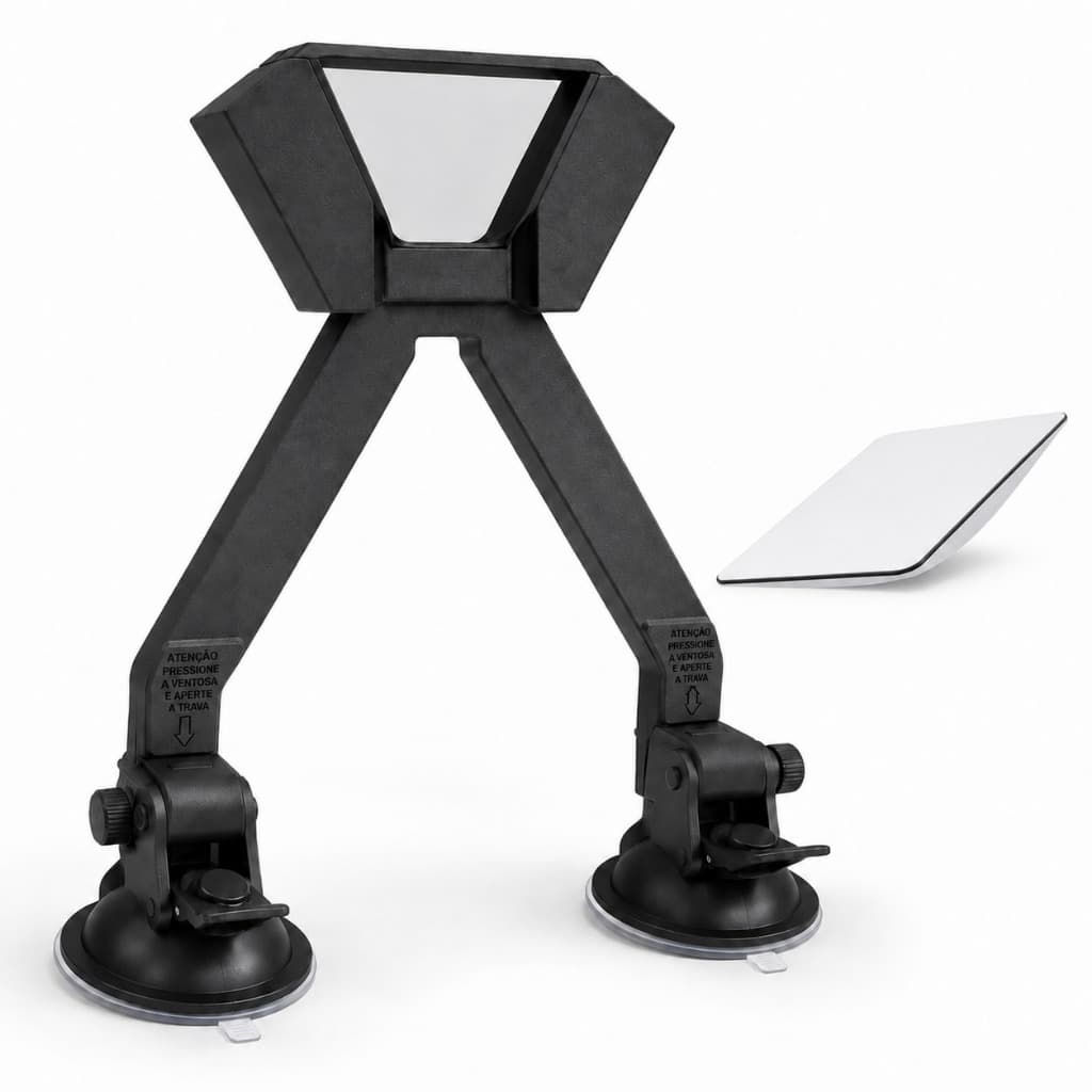 SUPORTE VEÍCULAR PARA STARLINK MINI ALTA QUALIDADE VENTOSAS ARTICULADAS V4 RESISTENTE SEM VIBRAÇÕES