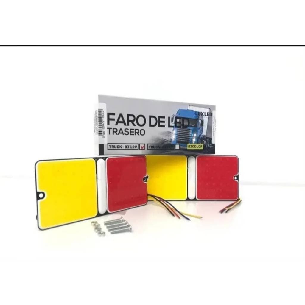 Jogo De Faróis LED Para Caminhão - COB Taillamp