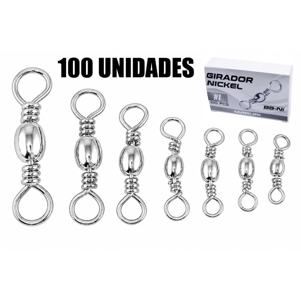 Girador Distorcedor Nickel Maruri C/100 Unidades - Varios Tamanhos