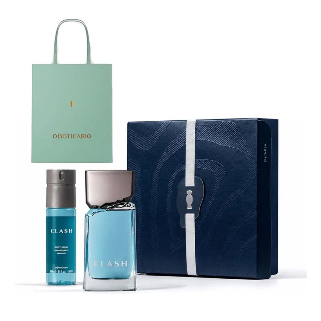 Kit Presente Clash Colônia E Body Spray O Boticário