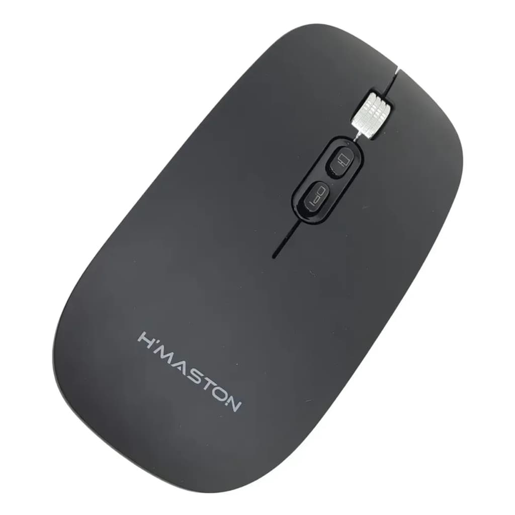 Mouse Sem Fio Mini Portátil :Clique Silencioso, Bateria Recarregável, Design Compacto