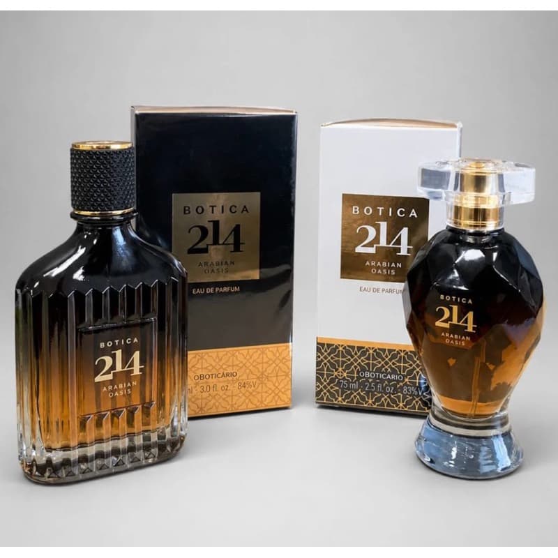 Botica 214 Arabian Oasis  Eau De Parfum 75ml masculino ou feminino