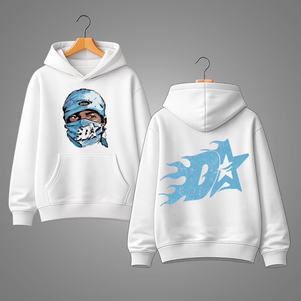 Moletom Canguru Algodão Com Capuz Blusa De Frio Unissex Estampado Balaclava Streetwear Envio Rápido - WKWORLD