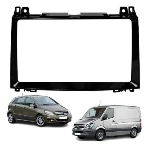 Moldura Painel 9 Mercedes Benz Sprinter 2012 2013 2014 2016 Black Pianoo