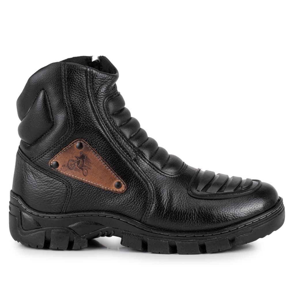 Bota Coturno Motoqueiro Tamanho Grande 44 45 E 46 Super Promoção