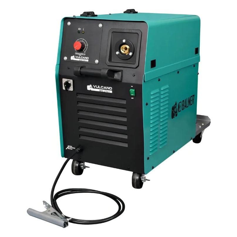 Máquina De Solda Mig 250a Trifásica Mig 270t Vulcano Balmer Cor Verde Frequência 50 Hz/60 Hz