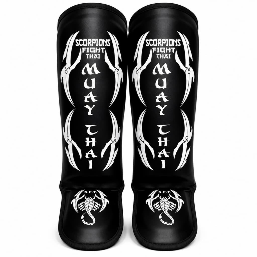 Caneleira Muay Thai Kickboxing boxe Protetor De Canela Treino Sparring Conforto