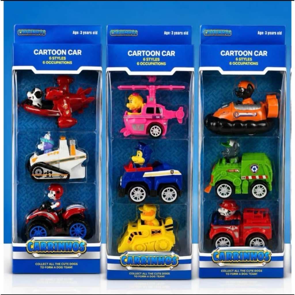 Carrinho Patrulha Canina Ryder Everest Cachorro