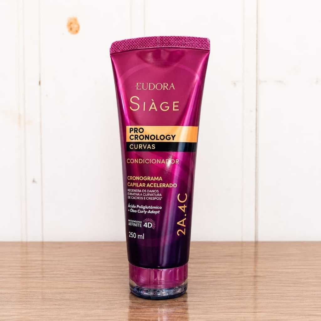 Kit Eudora Siàge Pro Cronology Curvas 2A-4C Shampoo + Condicionador 250ml