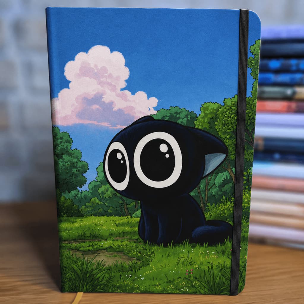 Caderno Moleskine Gato – Capa Dura Criativo 160 Páginas Anotações Bullet Journal - 21x14