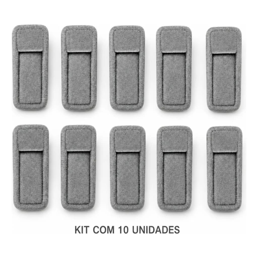 Kit 20 Presilhas De Veludo Para Cabides Marca Topen Home