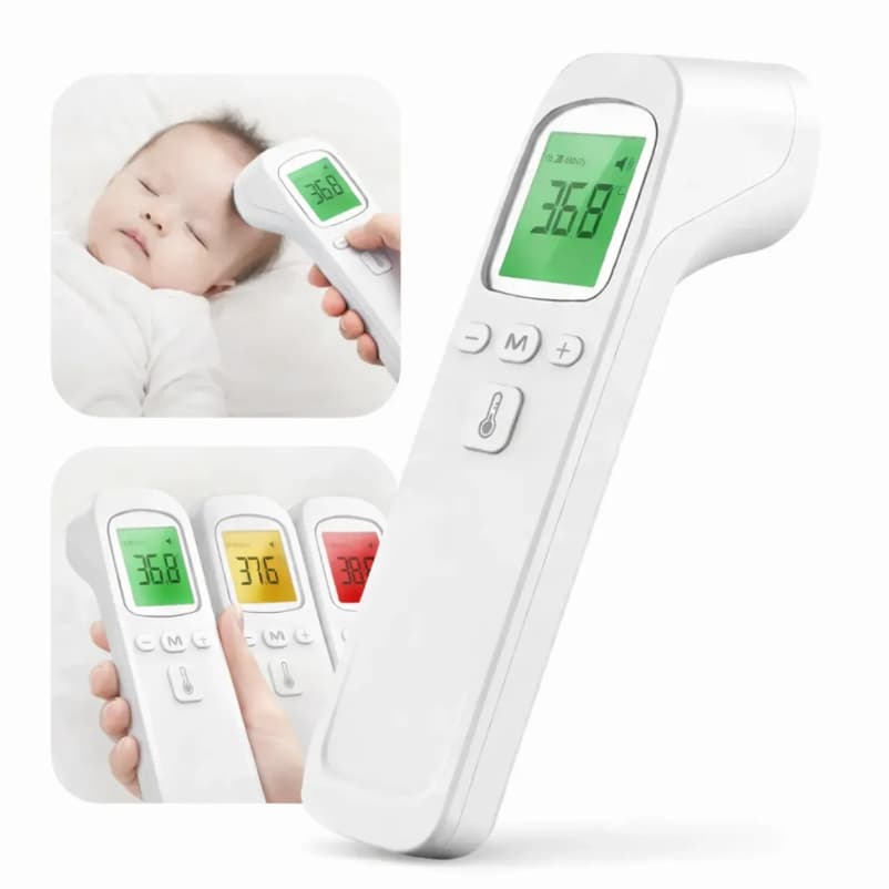 Termômetro Infravermelho Digital Testa Pulso Bebe Infantil