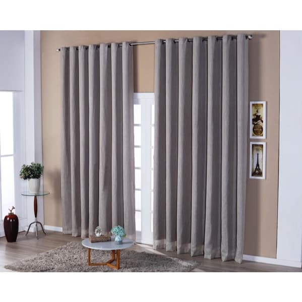 Cortina Voil Gaze de Linho com Forro Microfibra Flame Lançamento