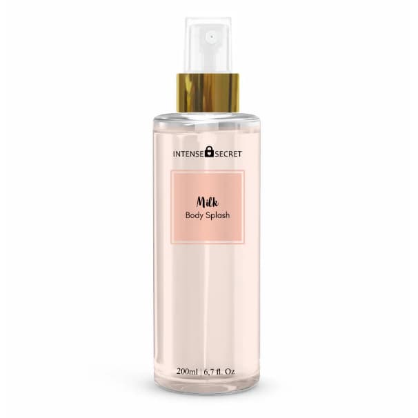 Body Splash Milk 200ml Intense Secret - SIMILAR DE LEITE