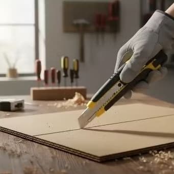 Kit com 1 estilete com 10 lâminas ou 2 estiletes com 10 lâminas