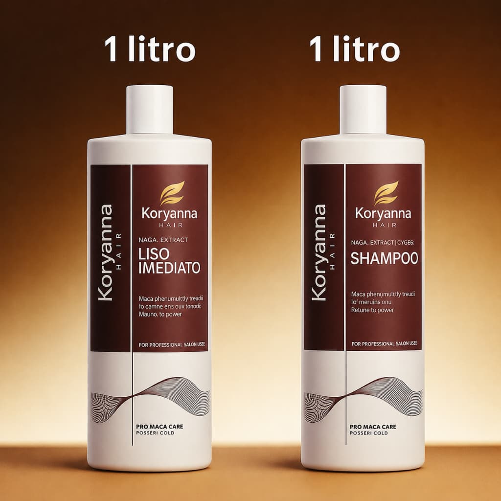 Kit Progressiva k 1L – Liso Imediato Original (Shampoo + Gloss)