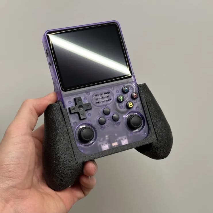 Grip Ergonômico para R36S | Suporte de Mão Confortável com Design Gamer Personalizado